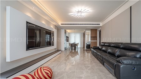 5w打造現(xiàn)代極簡風格的家136m² | 麗爾曼頓全房全屋整裝