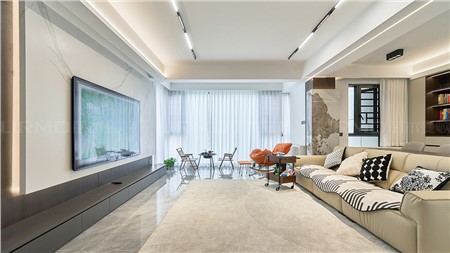 20w打造現(xiàn)代風格的家143m² | 麗爾曼頓全房全屋定制