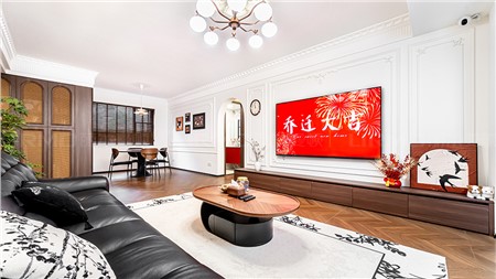 12.8w打造法式復(fù)古風(fēng)格的家132m² | 麗爾曼頓全房全屋定制